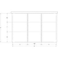 Cabinet d'entreposage &agrave; tiroirs int&eacute;gr&eacute; Interlok GTA Hardware Inc