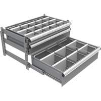 Cabinet d'entreposage &agrave; tiroirs int&eacute;gr&eacute; Interlok GTA Hardware Inc