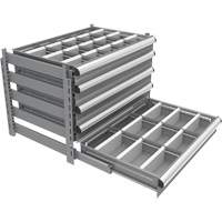 Cabinet d'entreposage &agrave; tiroirs int&eacute;gr&eacute; Interlok GTA Hardware Inc