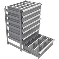 Cabinet d'entreposage &agrave; tiroirs int&eacute;gr&eacute; Interlok GTA Hardware Inc