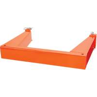 Stacking U-Racks, 25" W x 4" D, 10000 lbs. Capacity GTA Hardware Inc