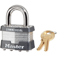 Cadenas commerciaux - mod&egrave;le 1KA, Cl&eacute;s identiques, Acier lamin&eacute;, Largeur de 1-3/4" GTA Hardware Inc
