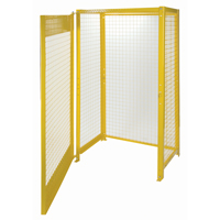 Armoires pour cylindres &agrave; gaz, nbre de bouteilles: 10, 44" , 30" , 74" , Jaune GTA Hardware Inc