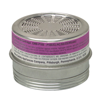 Comfo&reg; Respirator Cartridges, Gas/Vapour Cartridge, Acid Gas/P100 GTA Hardware Inc
