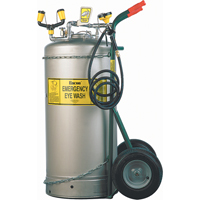 Douche oculaire autonome, Pressuris&eacute;, Capacit&eacute; 37 gal., Conformit&eacute; ANSI Z358.1 GTA Hardware Inc