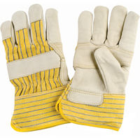 Gants d'ajusteur doubl&eacute;s pour l'hiver &agrave; paume renforc&eacute;e, T-Grand, Paume en Cuir fleur de vache, Doublure en Molleton de coton GTA Hardware Inc