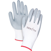 Lightweight Breathable Coated Gloves, 7/Small, Foam Nitrile Coating, 13 Gauge, Polyester Shell GTA Hardware Inc