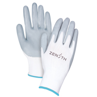 Gants l&eacute;gers enduits et respirants, 10/T-Grand, R&ecirc;vetement Mousse de nitrile, Calibre 13, Enveloppe en Polyester GTA Hardware Inc