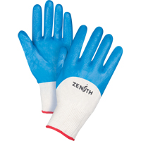 Gants enduits et tricot&eacute;s sans coutures de poids moyen, 7/Petit, R&ecirc;vetement Nitrile, Calibre 13, Enveloppe en Coton GTA Hardware Inc