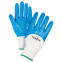 Gants enduits et tricot&eacute;s sans coutures de poids moyen, 8/Moyen, R&ecirc;vetement Nitrile, Calibre 13, Enveloppe en Coton GTA Hardware Inc