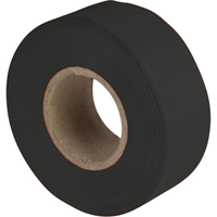 Flagging Tape, 1.2" W x 300' L, Black GTA Hardware Inc