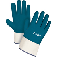Gants &agrave; poignet de s&eacute;curit&eacute; de poids lourd, 11/2T-Grand, R&ecirc;vetement Nitrile, Enveloppe en Coton GTA Hardware Inc
