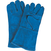 Double Palm & Thumb Welding Gloves, Split Cowhide, Size Large GTA Hardware Inc