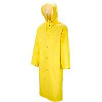Tornado Long Coat, PVC, 5X-Large, Yellow GTA Hardware Inc