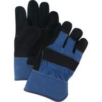 Gants d'ajusteur doubl&eacute;s pour l'hiver &agrave; chaleur sup&eacute;rieure, T-Grand, Paume en Cuir de vache refendu, Doublure en Thinsulate GTA Hardware Inc