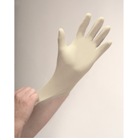 Premium Sensitive Skin Examination Gloves, X-Small, Latex, 4-mil, Powder-Free, Natural GTA Hardware Inc