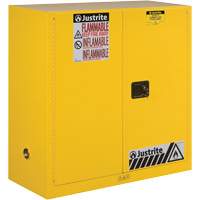 Sure-Grip&reg; Ex Flammable Storage Cabinets, 30 gal., 2 Door, 43" W x 44" H x 18" D GTA Hardware Inc