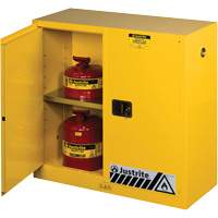Sure-Grip&reg; Ex Flammable Storage Cabinets, 30 gal., 2 Door, 43" W x 44" H x 18" D GTA Hardware Inc