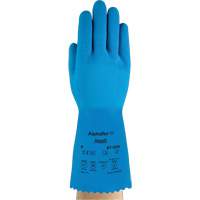 Gants AlphaTec 87-029, Taille Petit/7, 12" lo, Latex de caoutchouc, Doublure en Nylon, 50 mils GTA Hardware Inc