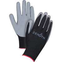 Gants enduits confortables de premi&egrave;re qualit&eacute;, 11/2T-Grand, R&ecirc;vetement Nitrile, Calibre 13, Enveloppe en Polyester GTA Hardware Inc