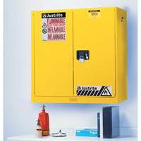 Armoires de s&eacute;curit&eacute; murales Sure-Grip EX, 20 gal., 2 Porte(s), 43" La x 44" h x 12" p GTA Hardware Inc
