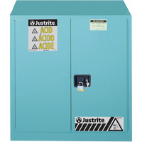 Armoires de s&eacute;curit&eacute; pour acides & produits corrosifs avec doublure ChemCor, 30 gal., 43" x 44" x 18" GTA Hardware Inc