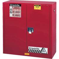 Sure-Grip&reg; EX Combustibles Safety Cabinet for Paint and Ink, 40 gal., 3 Shelves GTA Hardware Inc