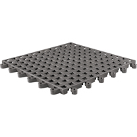 Tapis Ergodeck tout usage No 564 & No 566, PVC, 1-1/2' la c, 1-1/2' lo, 7/8" &eacute;paisseur, Charbon GTA Hardware Inc