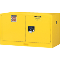Sure-Grip&reg; EX Wall Mount Flammable Safety Cabinet, 17 gal., 2 Door, 43" W x 24" H x 18" D GTA Hardware Inc