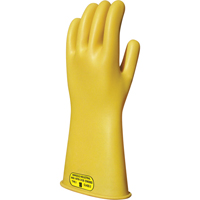 Gants isolants en caoutchouc naturel jaune, ASTM classe 2, Taille 8, 14" lo GTA Hardware Inc