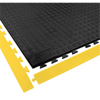Tapis Rejuvenator Connect No 502, Polyur&eacute;thane, 3' la c, 3' lo, 5/8" &eacute;paisseur, Noir GTA Hardware Inc