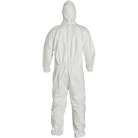 Hooded Coveralls, X-Large, White, Tyvek&reg; 400 GTA Hardware Inc