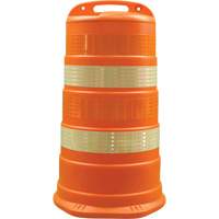 Barils pour canalisation du trafic Trailboss, Hauteur 41,27'', Orange GTA Hardware Inc