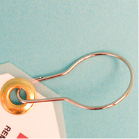 Options de finition pour &eacute;tiquettes - crochets mousqueton GTA Hardware Inc