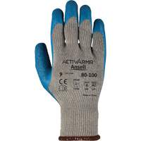 ActivArmr&reg; 80-100 Gloves, 9/Large, Rubber Latex Coating, 10 Gauge, Polyester/Cotton Shell GTA Hardware Inc