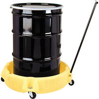 Socles roulants Spill Scooter, 35" dia. x 9" h, Cap. de d&eacute;versement 11 gal. US GTA Hardware Inc