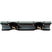 Wall Mount Double Gas Cylinder Support Bracket GTA Hardware Inc