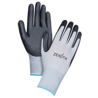 Gants l&eacute;gers enduits et respirants, 10/T-Grand, R&ecirc;vetement Mousse de nitrile, Calibre 13, Enveloppe en Polyester GTA Hardware Inc