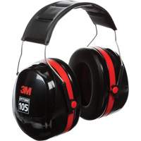 Peltor Optime 105 Series Earmuffs, Headband, 30 NRR dB GTA Hardware Inc