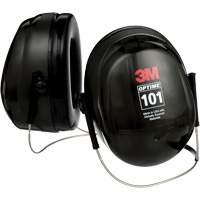 Peltor Optime 101 Series Earmuffs, Neckband, 26 NRR dB GTA Hardware Inc