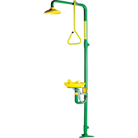 Safe-T-Zone&reg; Aerated Combination Shower & Eyewash GTA Hardware Inc