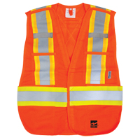 Open Road&reg; Tear Away Vest , High Visibility Orange, Polyester GTA Hardware Inc