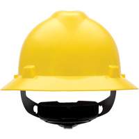 Casques de s&eacute;curit&eacute; &agrave; bordure compl&egrave;te V-Gard, R&eacute;pond aux normes CSA type 1, Suspension Rochet, Non ventil&eacute; GTA Hardware Inc