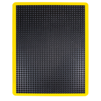 Anti-Fatigue Dome Matting, Bubbled, 2' x 3' x 1/2", Black, Rubber GTA Hardware Inc