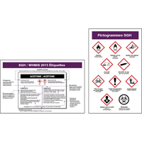Cartes de portefeuille SIMDUT/SGH 2015 GTA Hardware Inc