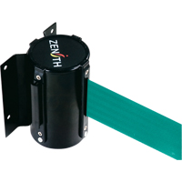 Wall Mount Barrier, Steel, Screw Mount, 7', Green Tape GTA Hardware Inc