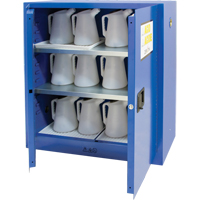 Corrosive Liquids Cabinet, 30 gal., 43" x 44" x 18" GTA Hardware Inc