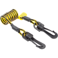 Coil Tool Tether, Coil, Dual Clip GTA Hardware Inc