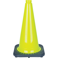 C&ocirc;ne de signalisation de premi&egrave;re qualit&eacute;, 18", Vert lime GTA Hardware Inc