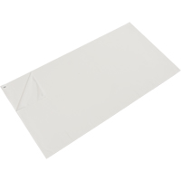 Peel-Away Cleanroom Mat Refills, 1.57 mils Thick, 1-1/2' W, 3-3/4' L x White GTA Hardware Inc